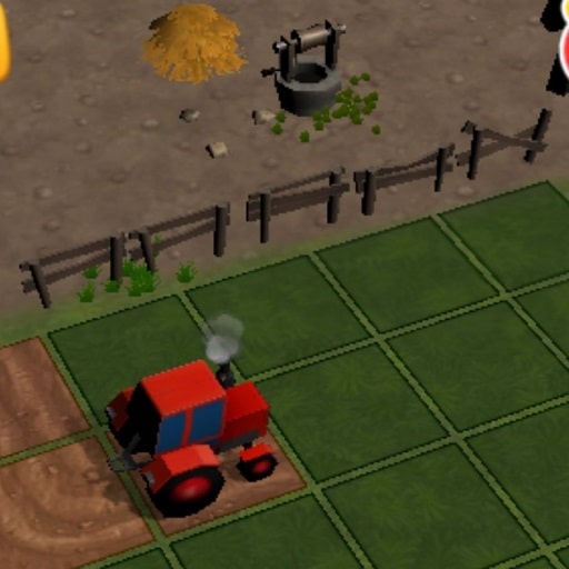 puzzle tractor farm