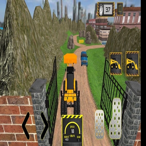 real excavtor city construction game