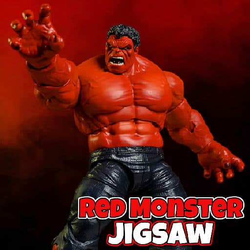 red monster jigsaw