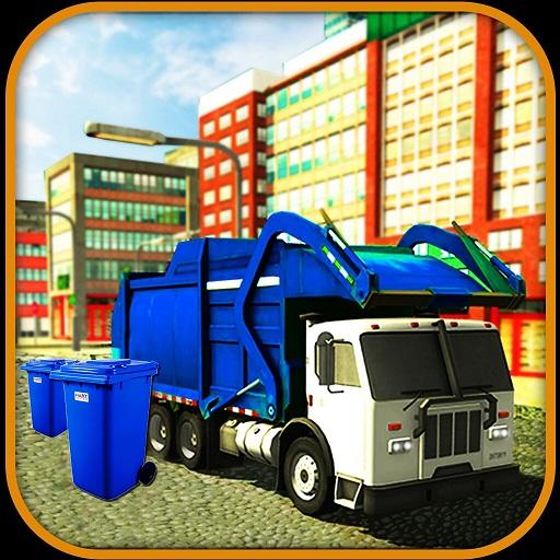 road garbage dump truck cleaner