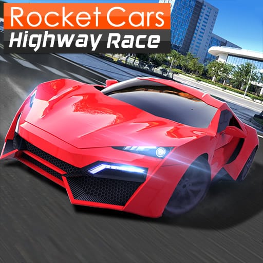 rocket cars highway race