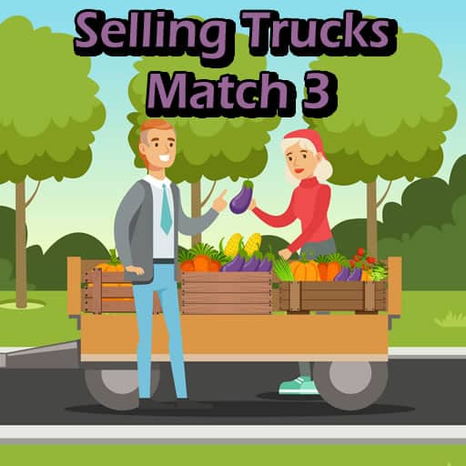 selling trucks match 3