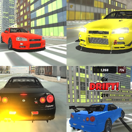 skyline r34 drift 3d