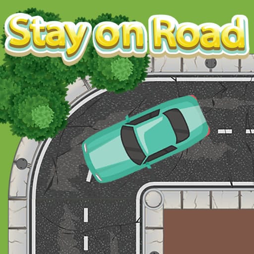 stay on road