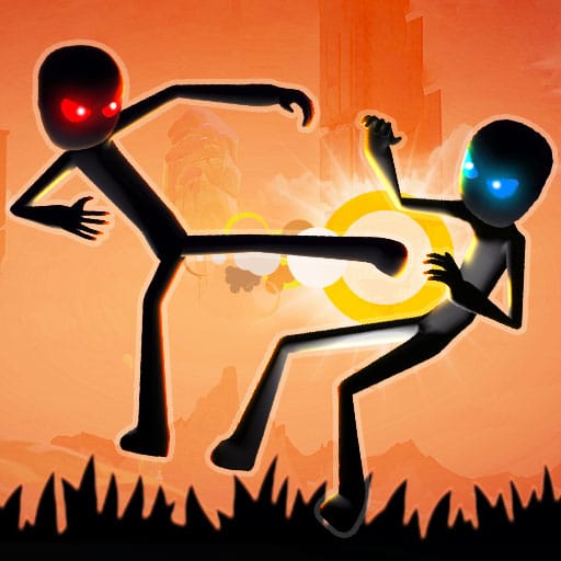 stick duel shadow fight