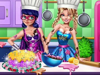 super hero cooking contest