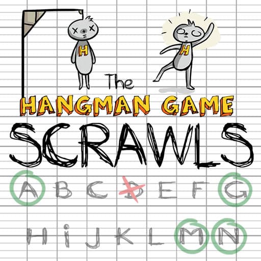 the hangman game scrawl