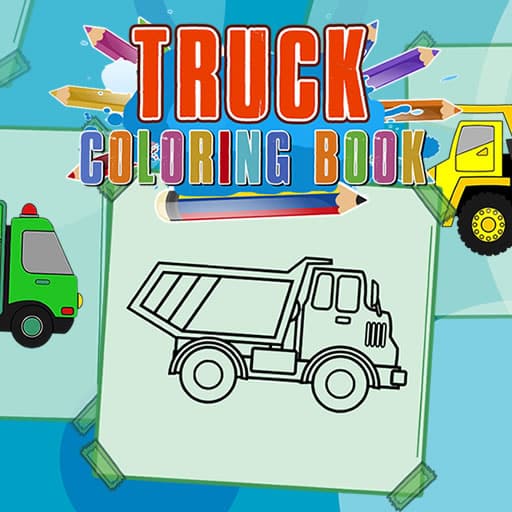 truck coloring book