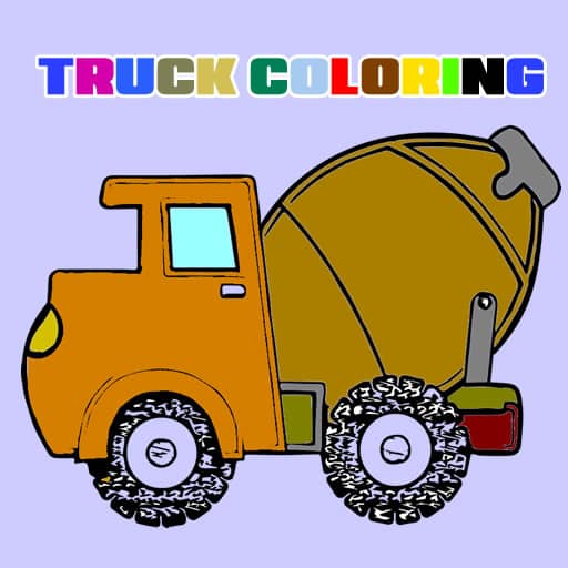 trucks coloring book