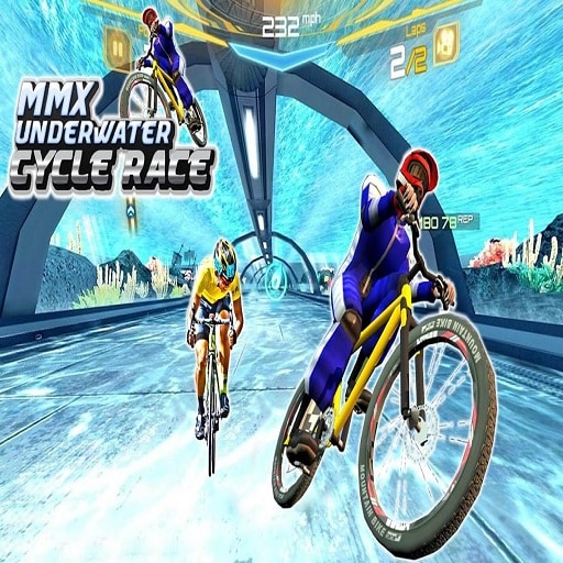 underwater bicycle racing tracks bmx impossible stunt