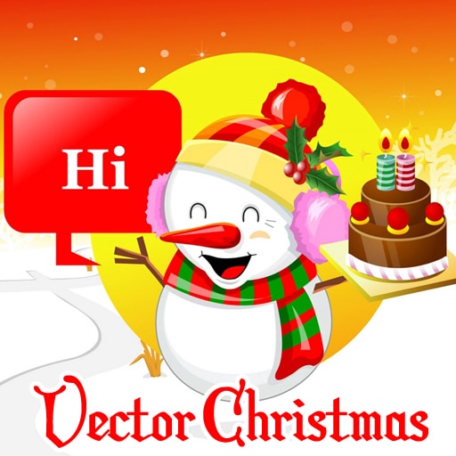 vector christmas puzzle