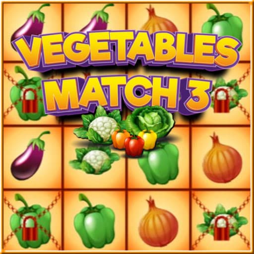 vegetables match 3