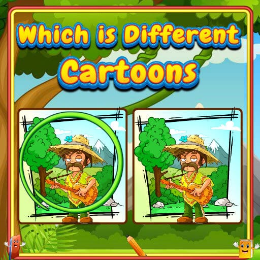 which is different cartoon