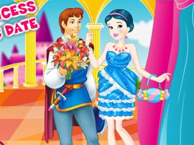 white princess romantic date