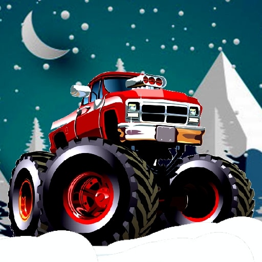 winter monster trucks race