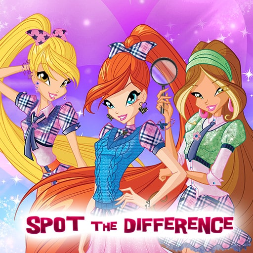 winx club spot the differences